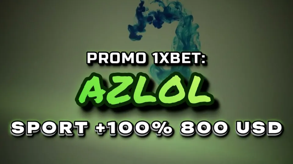 Typing promo code AZLOL at 1xBet registration versus skipping it and losing the +100% first deposit bonus